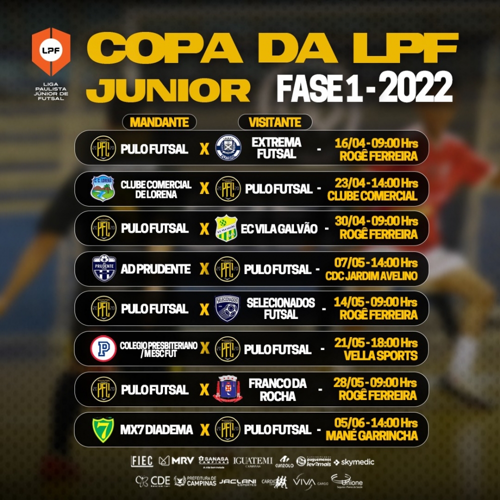 Liga Paulista Futsal (@lpfoficial) / X