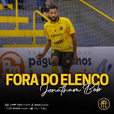 Bob, não é mais do Pulo Futsal.