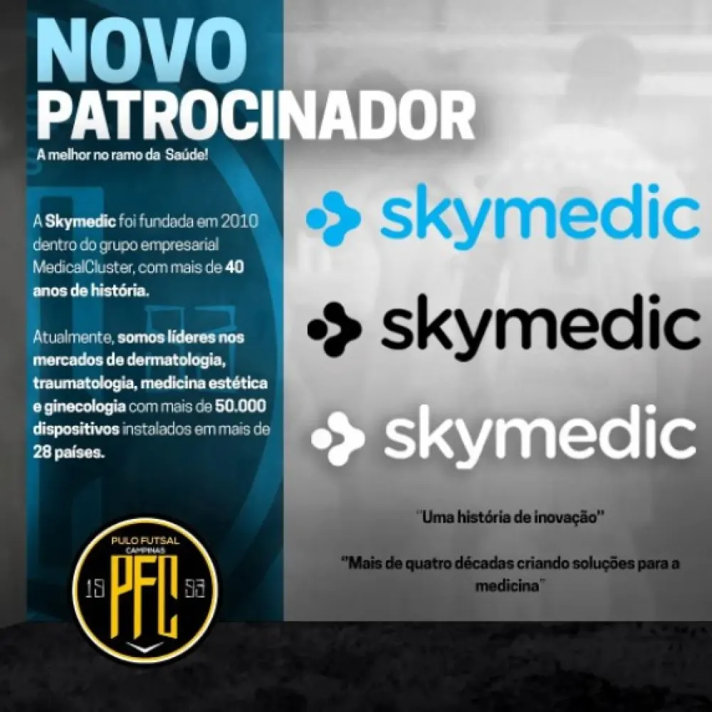 NOVO PATROCINADOR - SKYMEDIC